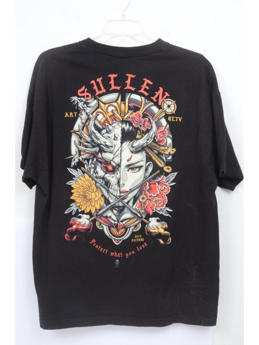 SULLEN Men's XXL Nick Filbert Protect What You Love Black T-Shirt Tee